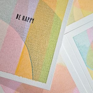 Selbstgemachte Geschenkkarten, Grußkarten, Hochzeitskarten mit verschiedenen Maltechniken